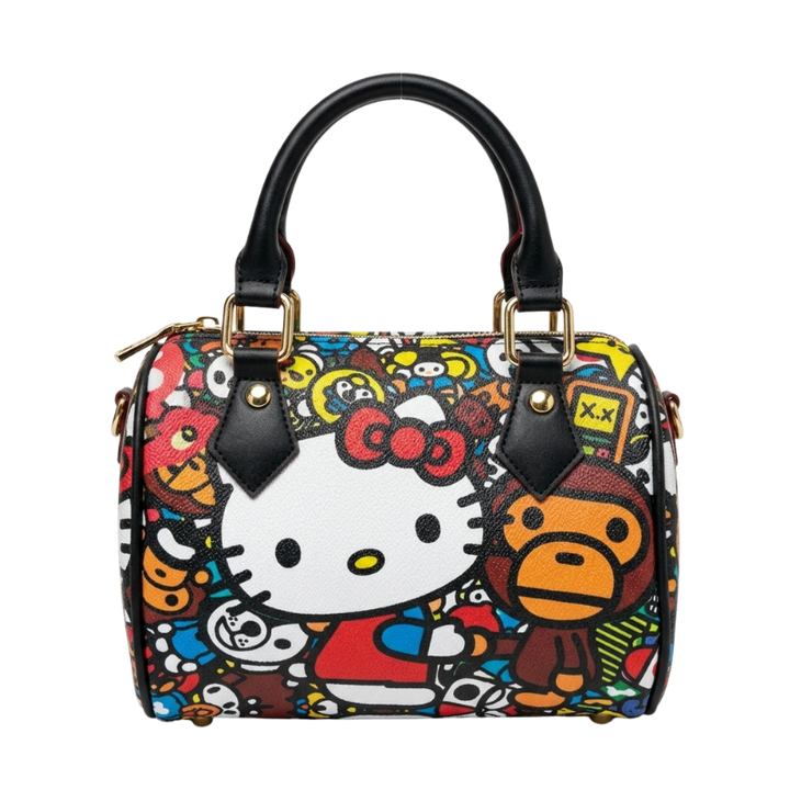 Tokyo Nights Mini Duffie Bag – Urban Chic Compact Travel